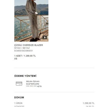 Zara Yanlış Ürün Gönderimi Ve Yardımcı Olamamaları.!