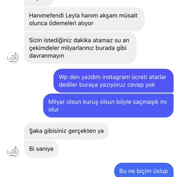 Leyla Çelikten Yıldız Müşteri İle Alay Eden İşletme