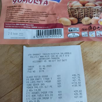 61 ER-EN Yumurta Bozuk Çıktı