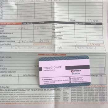 Siemens Ürün Teslim Edilmemesi