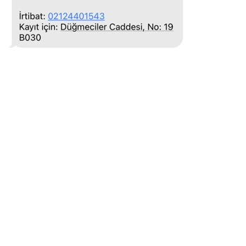 EyüpSultan Belediyesi SMS Mesaj İptali