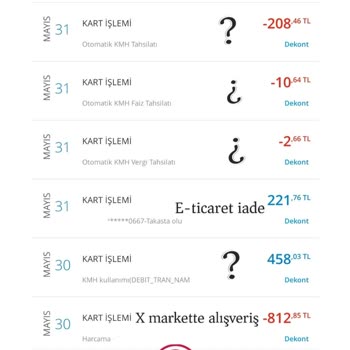 Denizbank'ın Yetersiz Bilgi Vermesi