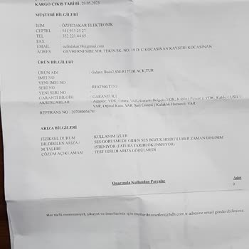 Samsung Buds Kulaklık ARIZA-SERVİS Beceriksizliği