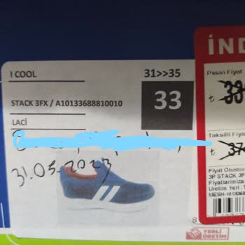 FLO Burdur'dan Aldığımız Işıklı Spor Ayakkabısının Işıkları Takılı Kalıyor