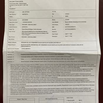 Huawei İzmir KVK Teknik Servis Sorunu