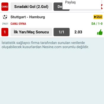 Nesine Sıradaki Gol Dep Atar
