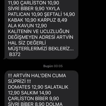 Artvin Hal İznim Olmadan Mesaj Atıyor