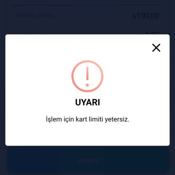 Paycell Hesabımda Limit Hatası