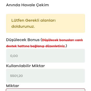 Sahabet Param Kaldı Alamıyorum