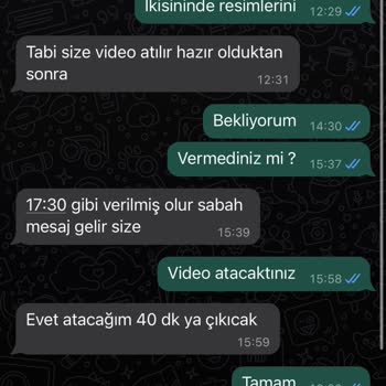 Kraltoptansac (Instagram) Para İademi Yapmıyor