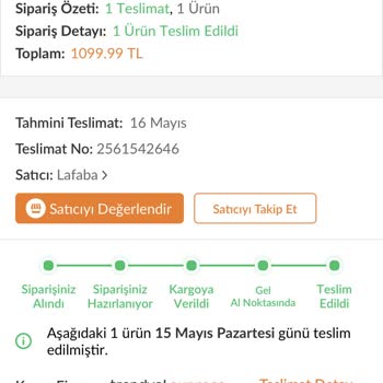 Lafaba Trendyol İade İşlemi Şikayet