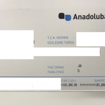 Anadolubank Renkli Hesap Faiz Vermiyor