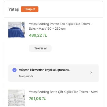 Hepsiburada Yataş Sipariş Kargolanmama Sorunu