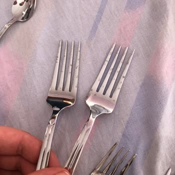 Korkmaz Mutfak Eşyaları Çatal Bıçak Kaşık Paslandı