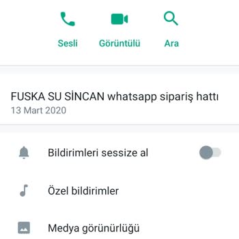 Fuska Su Sağlıklı Değil