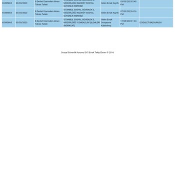 SGK Emeklilik Sonucu Uzaması