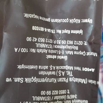 Fritolay Hatalı Ürün Soslu Fıstık