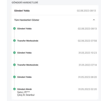 Trendyol Express Kargoyu Oyalamaya Çalışıyor.