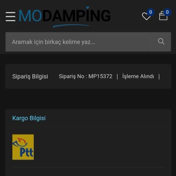 Modamping Paramı İade Etmiyor