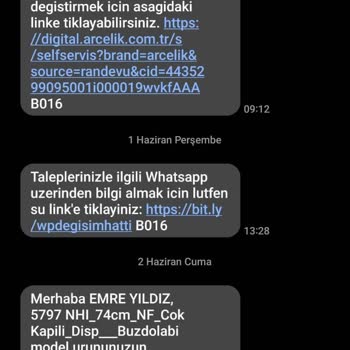 Arçelik 5797 Nhi Gövde Sorunu