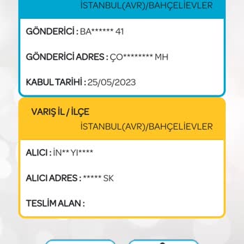 PTT Kargo Bakırköy 41 Noter Tarafından Çekilen İhtarname