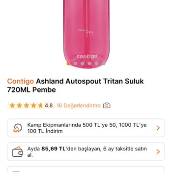 Contigo Satıcılı Ürün Fiyat Değişikliği Nedeniyle İadeye Çevrildi