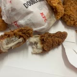 KFC Yanmış Ve İçi Geçmiş Yemek