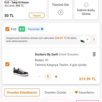 FLO'da Ayakkabı Satış Ve Değişim Mağduriyeti