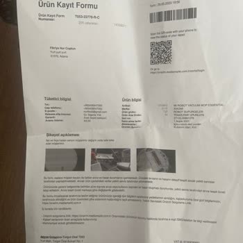 Xiaomi Mop 2 Robot Süpürge