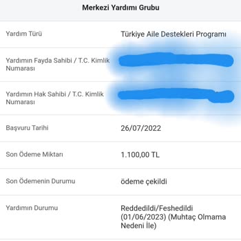 Çalışma ve Sosyal Güvenlik Bakanlığı Sosyal Yardım Kesildi.