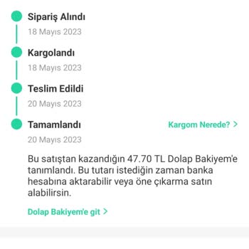 Dolap Uygulamasında Desi Hesaplarında Yapılan Hata!