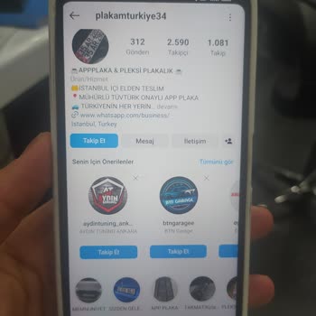 Plakamturkiye34 (Instagram) Yanılttı