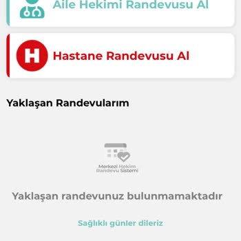MHRS (Merkezi Hekim Randevu Sistemi) Randevum İptal Edilmiş