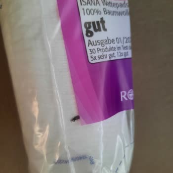 Rossmann Disk Pamuğun İçerisinden Böcek Çıktı