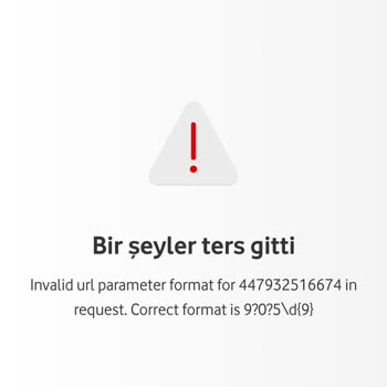 Vodafone Yurt Dışı Paketi İçerik Tanımlanmadı