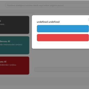 MHRS (Merkezi Hekim Randevu Sistemi) Hastane Randevusu Almaya Çalışınca Hata Veriyor