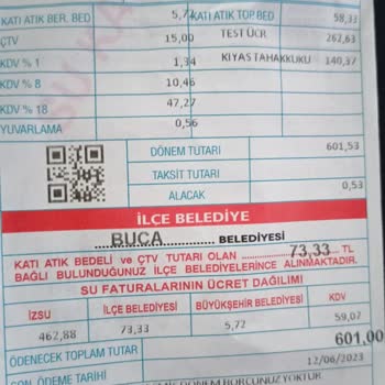 İZSU Fahiş Fatura Bedelleri