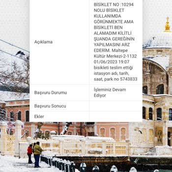İsbike Bisiklet Kiralamada Hata