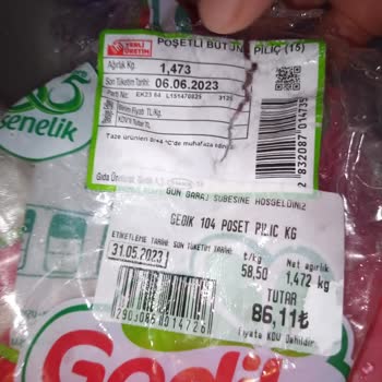 Gün Market Tarihi Geçmiş Ürün