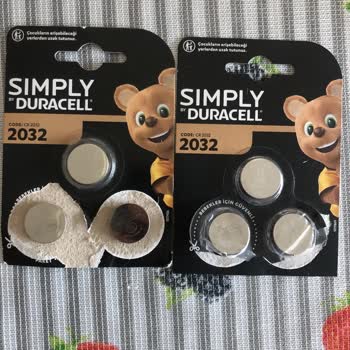 Duracell Sıfır Paketten Bitik Pil Çıkması