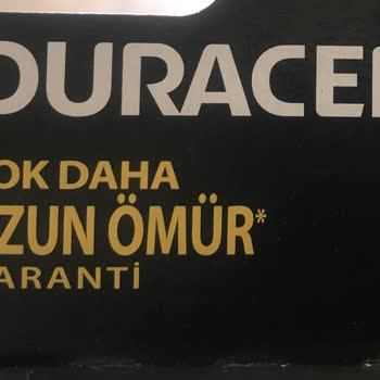 Duracell Sıfır Paketten Bitik Pil Çıkması