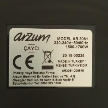Arzum Çaycı Ar 3061