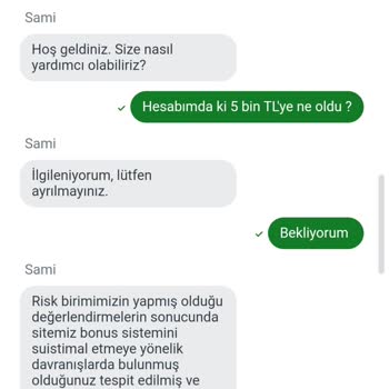 Bets10 Hesabımdaki Bakiyeyi Sıfırladı. Her Şey Para Yatırıncaya Kadar