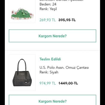 Boyner Online Hatalı Gönderilen Sipariş