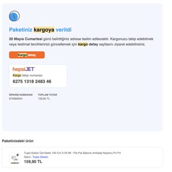 20-22 Gün Kargo! Vasat Kargo Hizmeti Olan Hepsiburada!