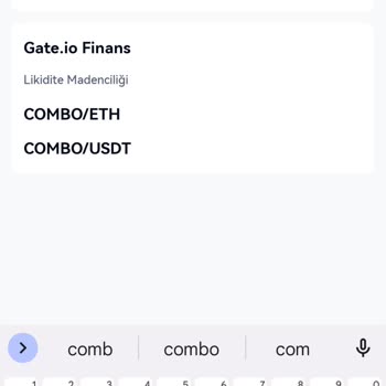 Gate.io Farklı Coinler