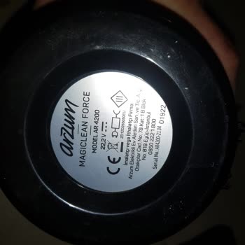 Arzum Süpürge Makinesi Şikayet