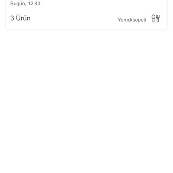 Yemeksepeti Siparişte Sıkıntı Hizmette Sıfır Olması