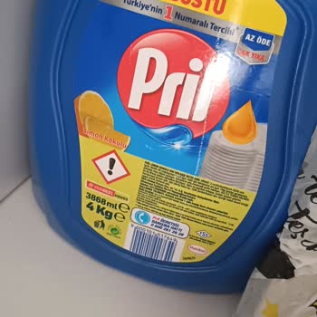 Pril Bulaşık Deterjanı Köpürmüyor