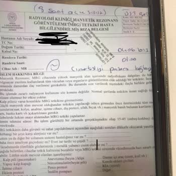 Antalya Eğitim ve Araştırma Hastanesi Öncelik Hasta Yakınlık Derecesi